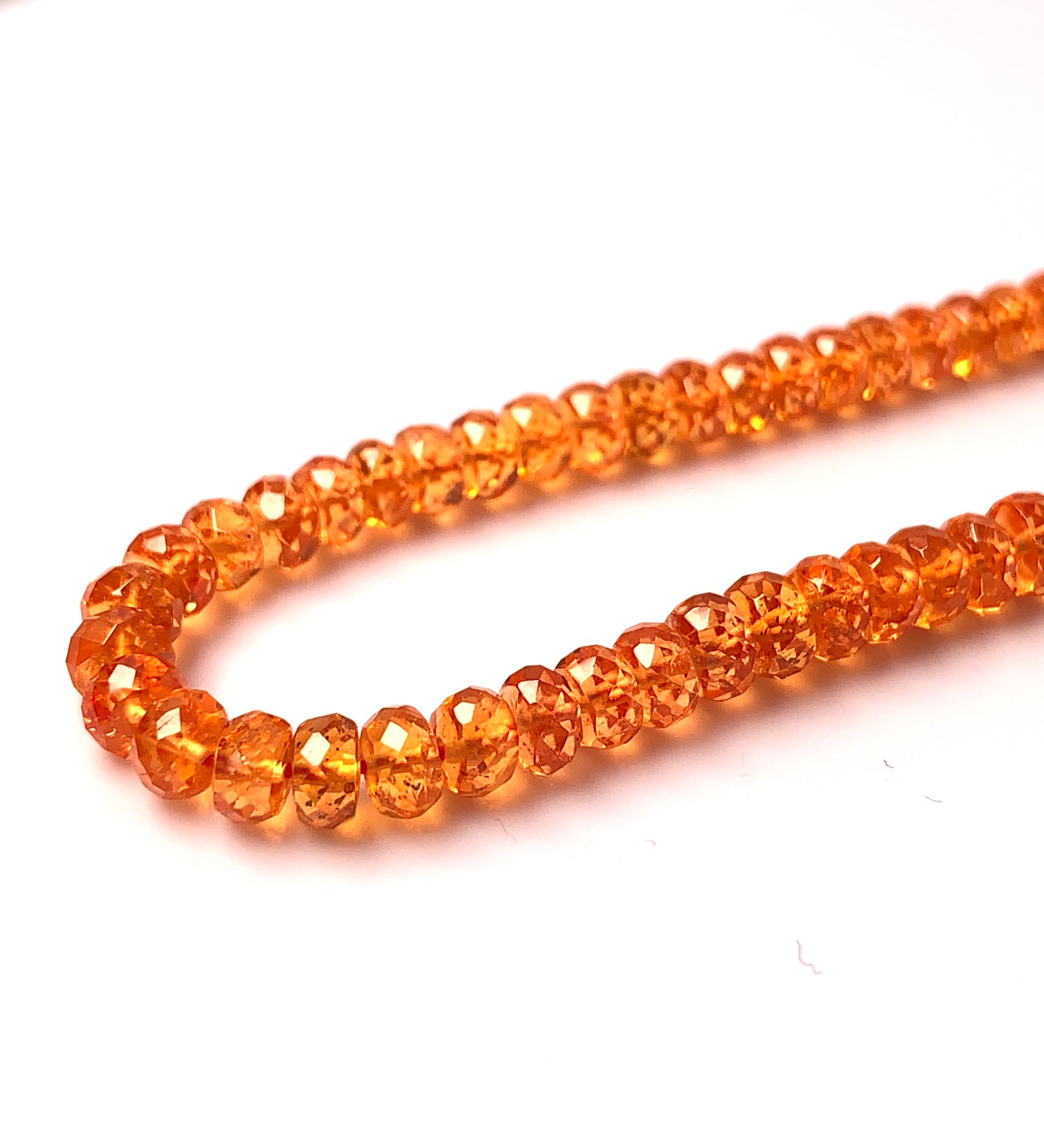 Mandarin garnet strand