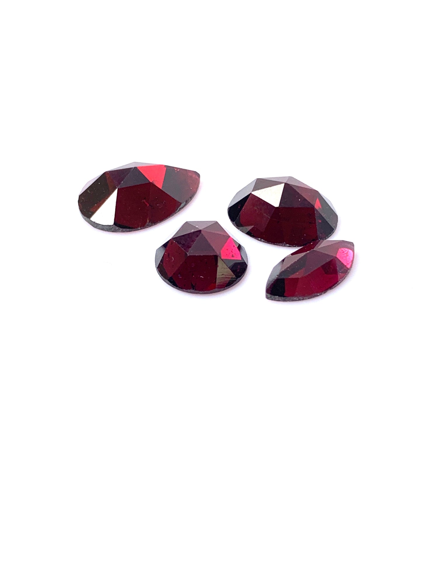 Garnet Rosecut and Cabochon