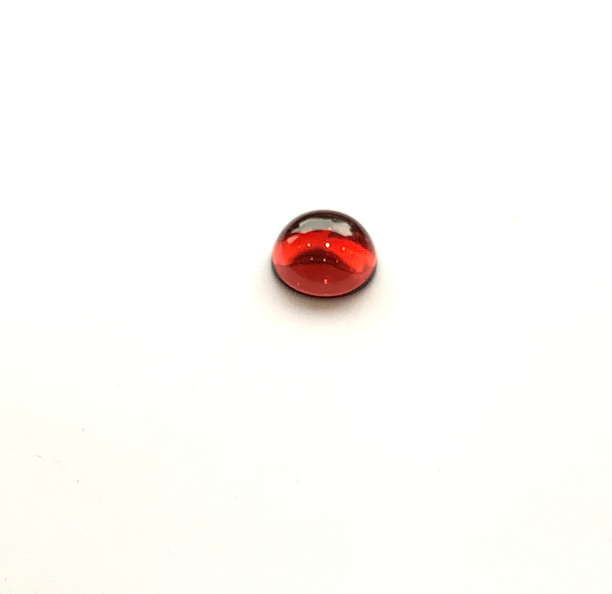 Granat Cabochon rund HB