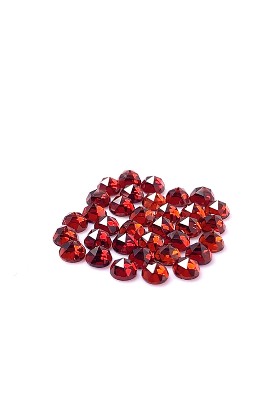 Granat Rosenschliff hIa rund