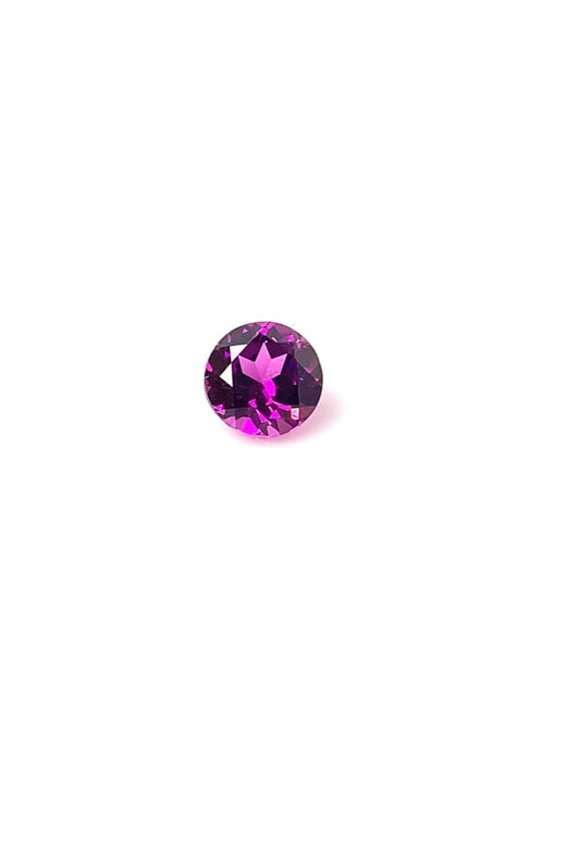 Royal Purple garnet, round