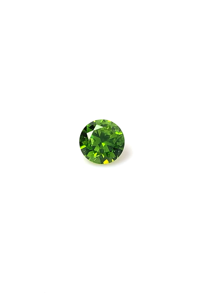 Demantoid garnet fac. round 5,5mm – Lindgranat
