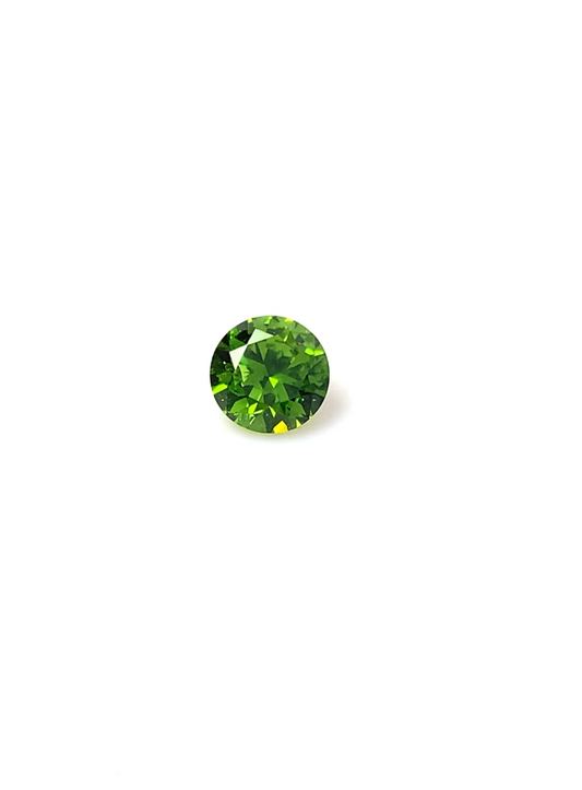 Demantoid garnet fac. round 5,5mm