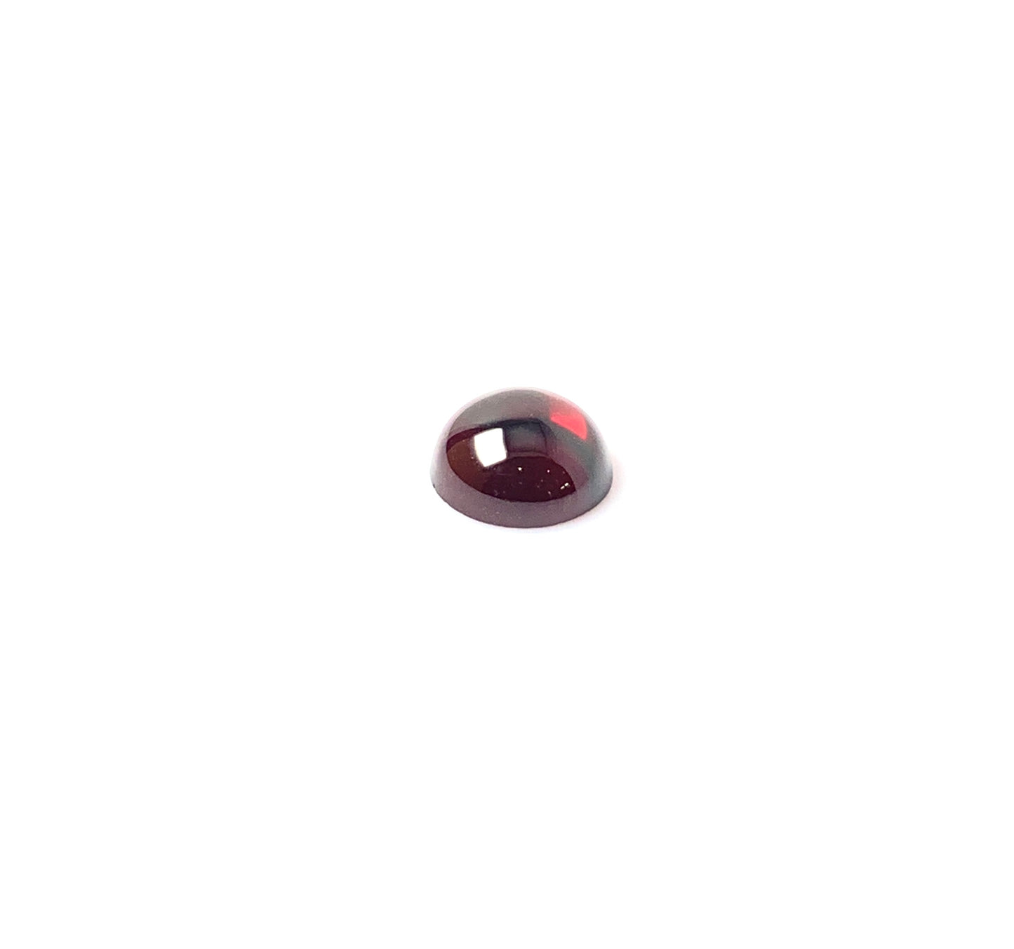 Garnet cabochon standard quality cqi, round