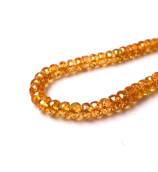 Mandarin garnet strand